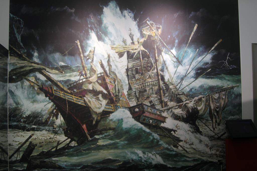Illustration of Girona Wreck